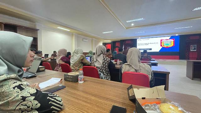 Bagian Umpeg Kecamatan Leksono mengikuti kegiatan Pendampingan Penyusunan Kebutuhan JF Analis Hukum